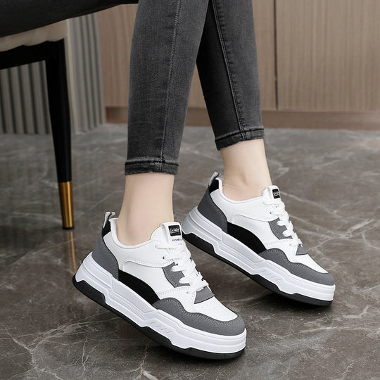 Damen Komfortable Sneakers im urbanen Stil mit stabiler Sohle und atmungsaktiver Obermaterialstruktur EB