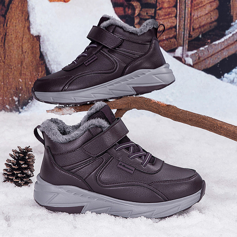 Damen Winterboots mit isolierender Fütterung und rutschfester Sohle EB