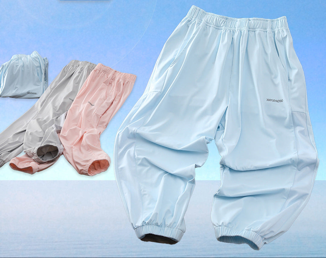 Damen Sportliche Lockere Hose R&B