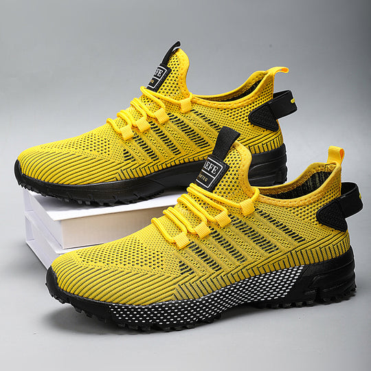Damen Sportliche luftige Sneakers mit dämpfender Sohle EB