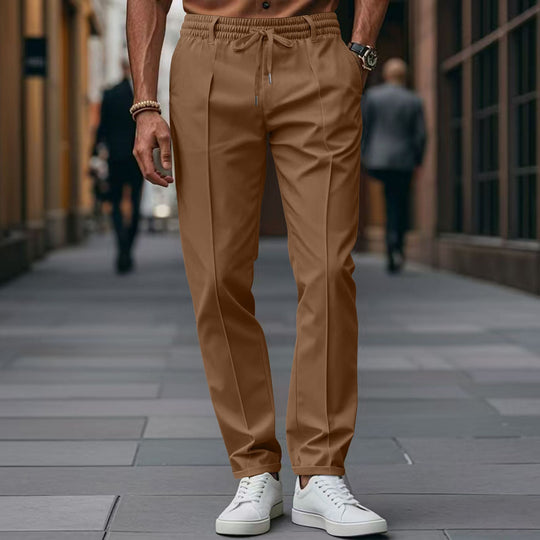 Herren lässige Jogginghose mit elastischem Bund und praktischen Seitentaschen EB