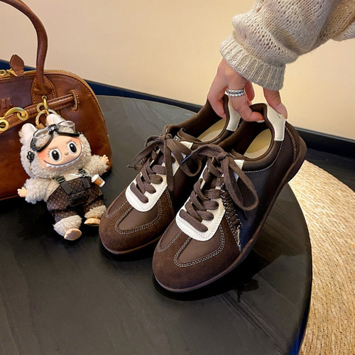 Damen Sportliche Freizeitsneaker mit atmungsaktivem Obermaterial und rutschfester Sohle EB