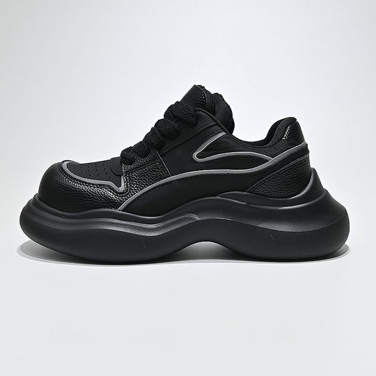 Damen sportive Chunky Sneakers mit innovativem Sohlenprofil und atmungsaktivem Obermaterial EB