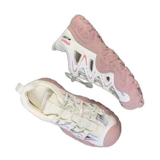 Damen Sportliche Sneakers mit innovativer Mesh-Konstruktion und dämpfender Sohle EB