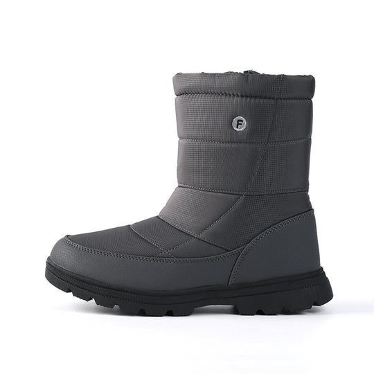 Damen isolierte Winterstiefel mit rutschfester Sohle und praktischem Schnellverschluss EB