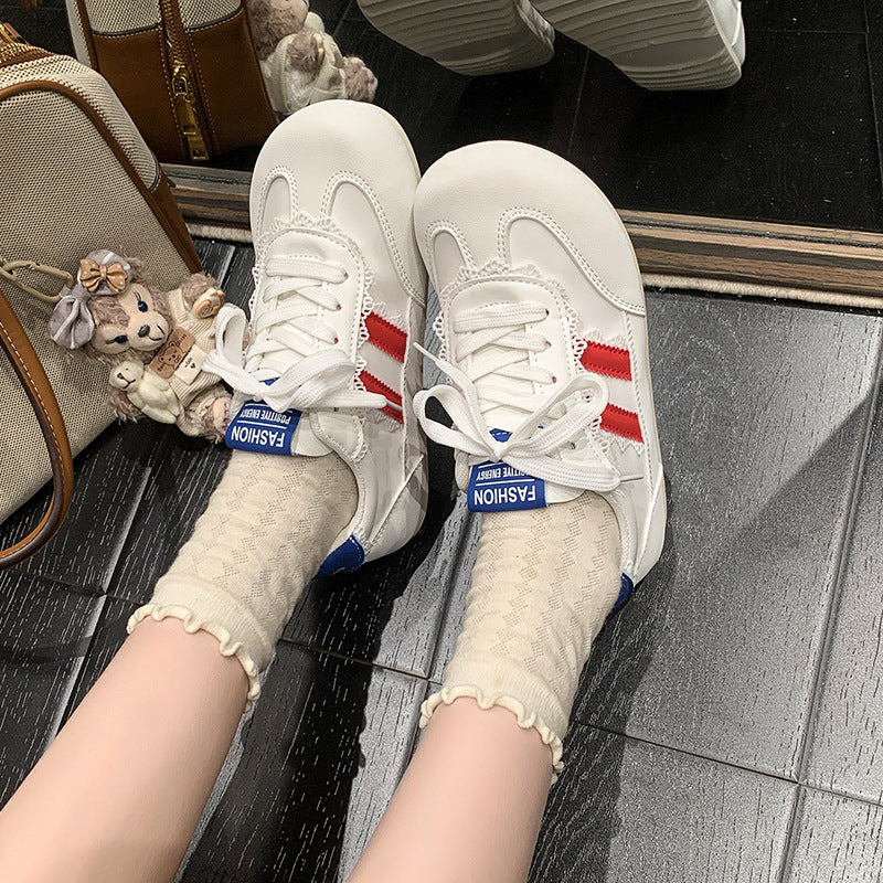 Damen Freizeit-Sneaker mit modischen Details EB
