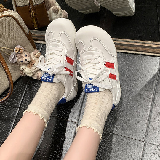 Damen Freizeit-Sneaker mit modischen Details EB