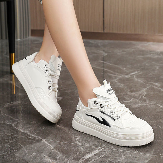 Damen modische Sneakers mit atmungsaktiver Mesh-Oberfläche und dämpfender Sohle EB