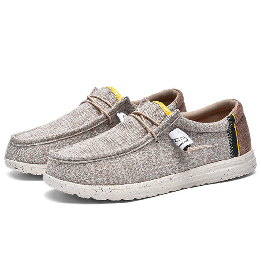 Damen Bequeme Slip-On Freizeitschuhe mit atmungsaktivem Obermaterial EB