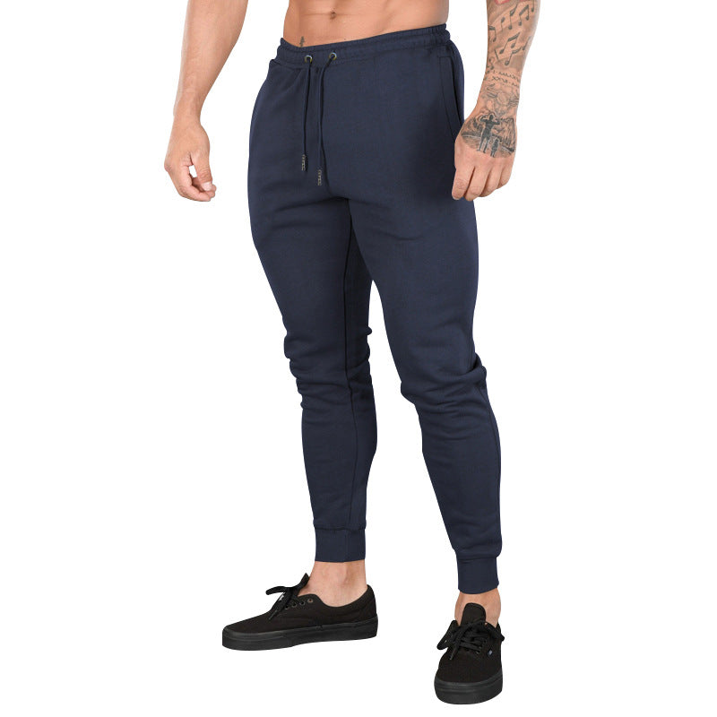 Herren Slim-Tapered Sweat-Jogger mit elastischem Tunnelzugbund & gerippten Knöchelbündchen EB