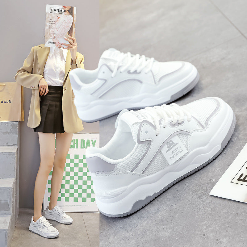 Damen Sneakers im sportlichen Design mit atmungsaktiver Oberfläche und dämpfender Sohle EB