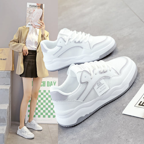 Damen Sneakers im sportlichen Design mit atmungsaktiver Oberfläche und dämpfender Sohle EB