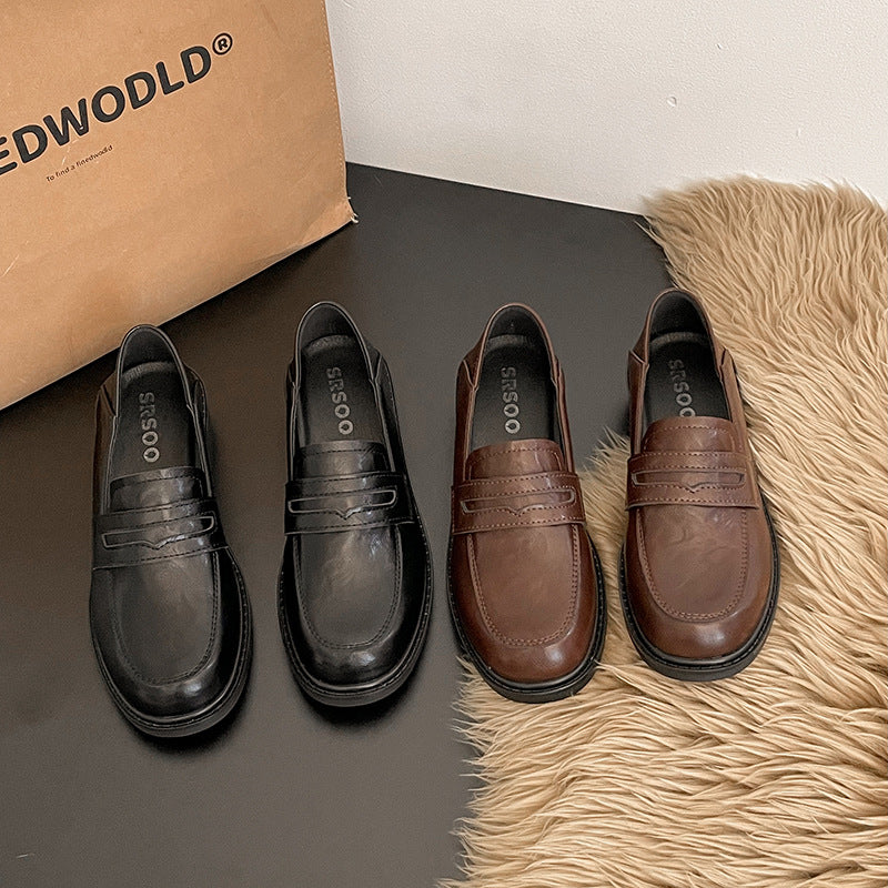 Damen Halbschuhe mit elegantem Loafer-Design und komfortabler Sohle EB