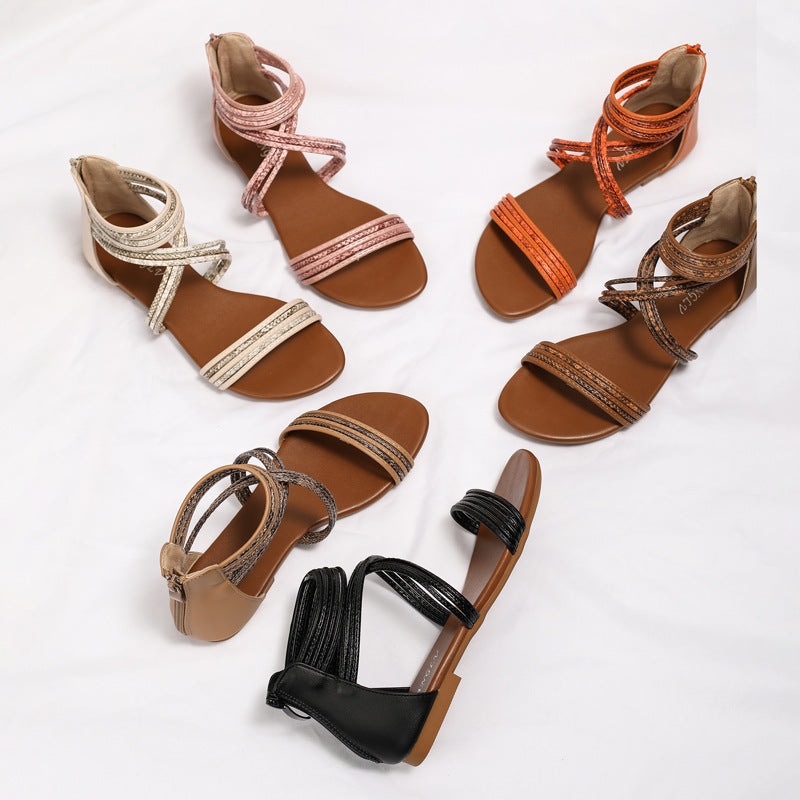 Damen elegante Sommer Sandalen EB