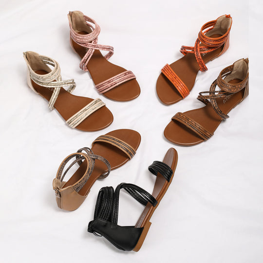 Damen elegante Sommer Sandalen EB