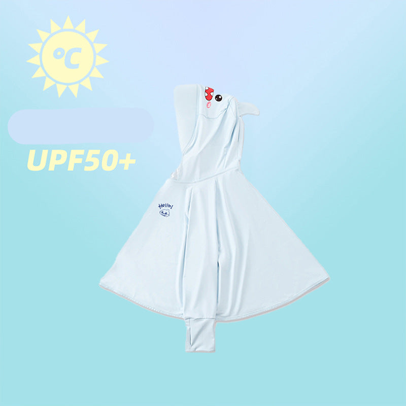 Damen sportliche UV-Schutzjacke mit Kapuze EB