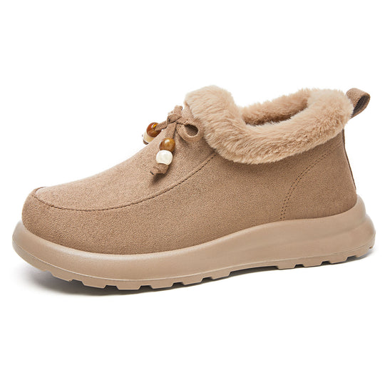 Damen bequeme und warme Hüttenschuhe mit kuscheligem Innenfutter EB