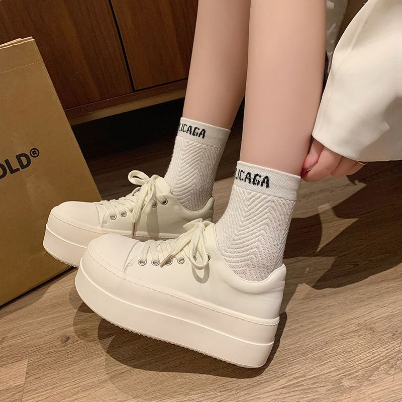 Damen Chunky Plattform Sneakers mit hohem Tragekomfort und modischem Design EB