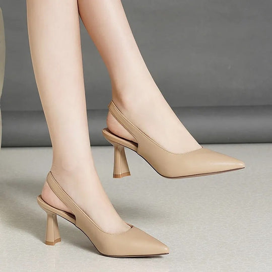 Damen Slingback-Pumps mit elegantem Design und modischem Absatz EB