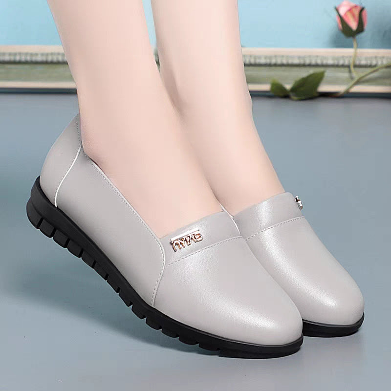 Damen Bequeme Slipper mit rutschfester Sohle und schlichtem Design EB