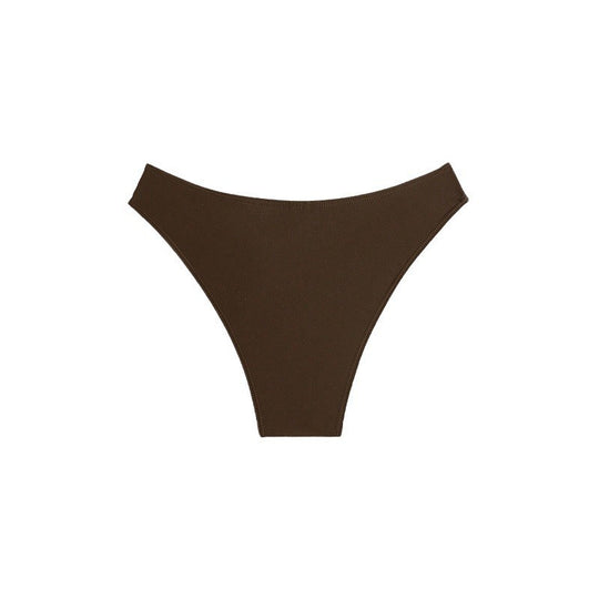 Damen Hoch geschnittener Bikinislip mit elegantem Ring-Detail EB