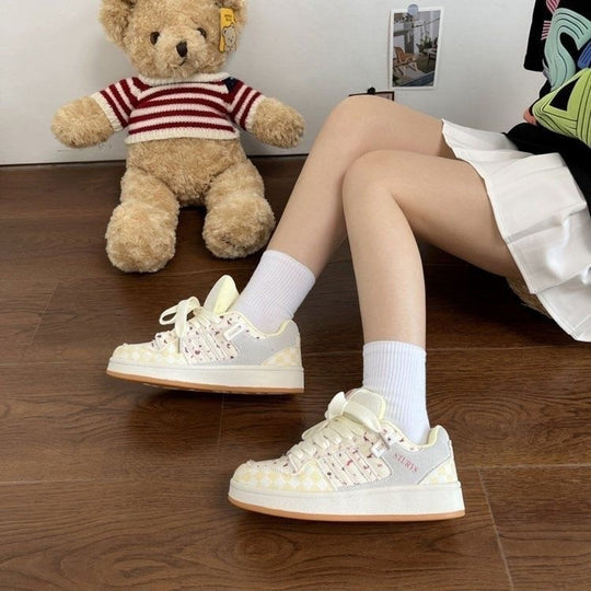 Damen Sportliche Sneakers im charmanten Design EB