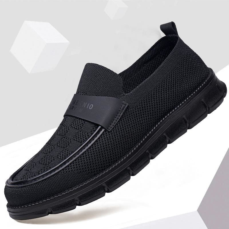 Damen Atmungsaktive Slip-On Sneakers mit flexibler Sohle EB