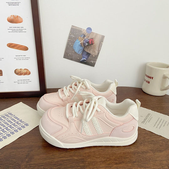 Damen Bequeme Freizeitsneakers mit atmungsaktivem Obermaterial und flexibler Sohle EB