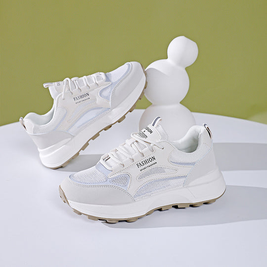 Damen Sportliche Sneakers mit dämpfendem Komfort und atmungsaktivem Mesh-EB