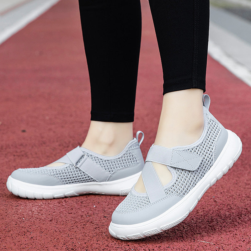 Damen Atmungsaktive Wasserschuhe mit verstellbarem Klettverschluss EB