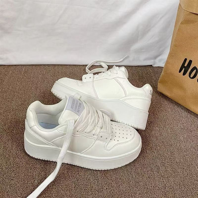 Damen Chunky Sneakers mit atmungsaktiver Oberflächenstruktur und dämpfender Sohle EB