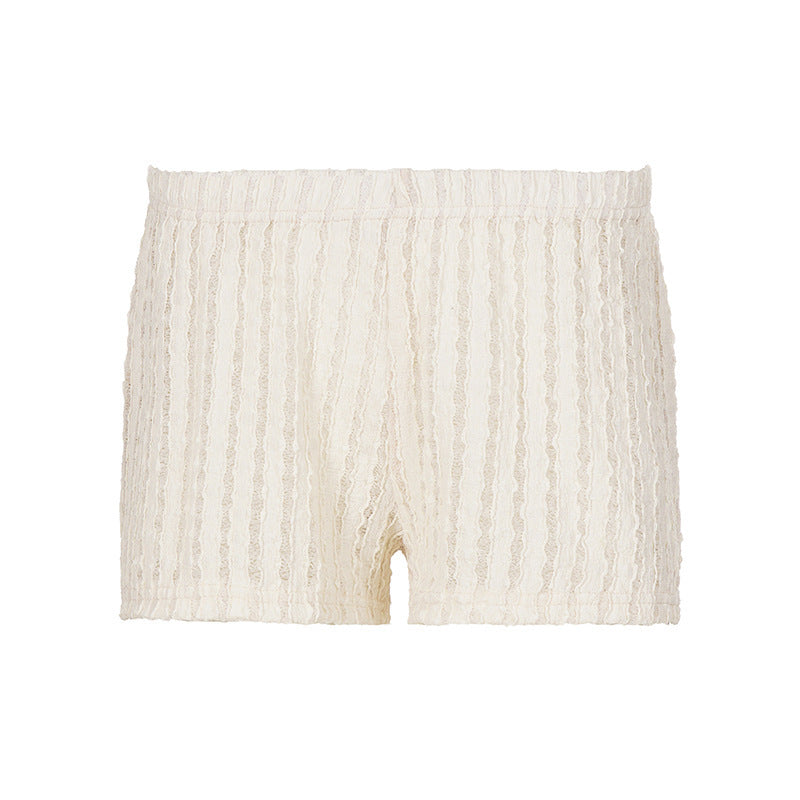 Damen Spitzen-Baumwollshorts EB