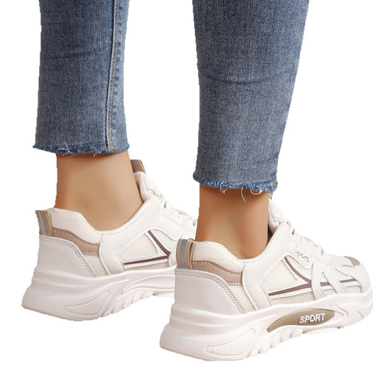 Damen Sportliche Sneakers mit ergonomischer Dämpfung und atmungsaktiver Oberfläche EB