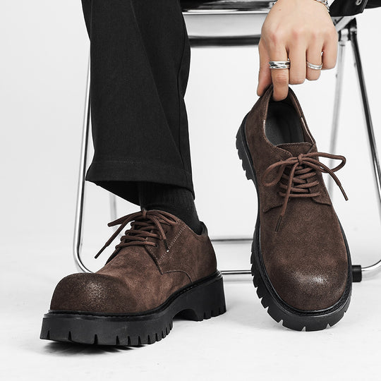 Damen modische Schnürschuhe mit robuster Sohle EB