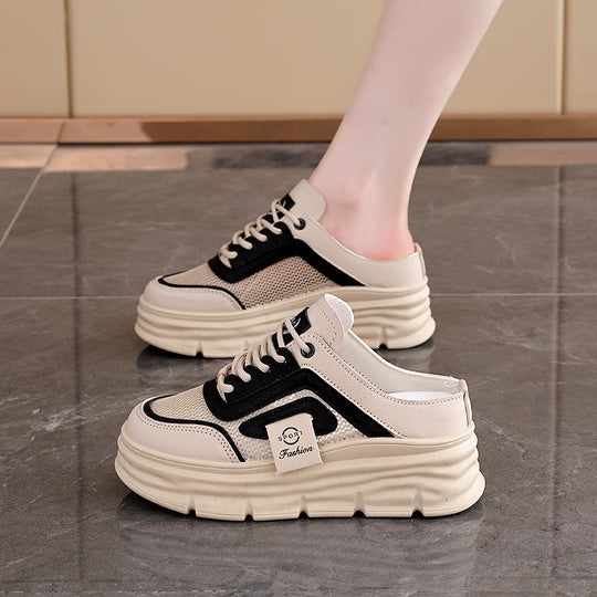 Damen Sneaker mit atmungsaktiver Mesh-Oberfläche und modischem Design EB