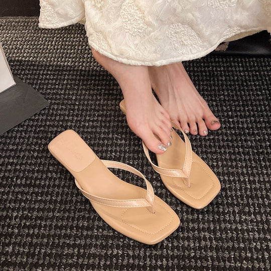 Damen Elegante Slipper mit elegantem Absatz EB