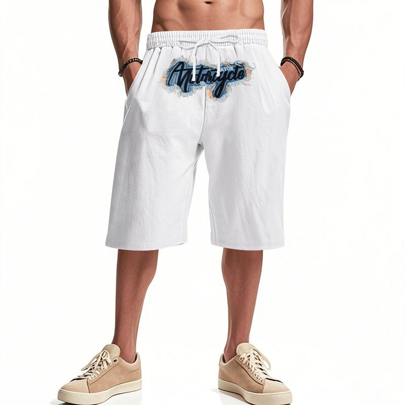 Herren lässige Komfort-Shorts mit verstellbarem Kordelzug und praktischen Seitentaschen EB