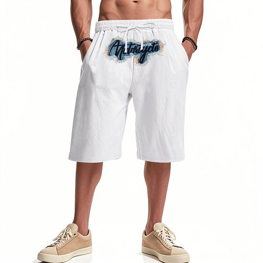Herren lässige Komfort-Shorts mit verstellbarem Kordelzug und praktischen Seitentaschen EB