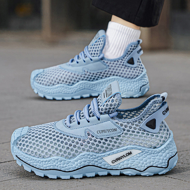 Damen Atmungsaktive Lauf-Sneaker mit rutschfester Sohle und flexibler Dämpfung EB