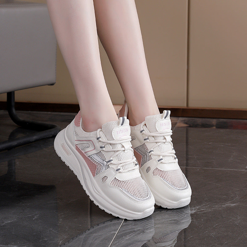 Damen Sneakers mit atmungsaktivem Mesh-Design und stoßdämpfender Sohle EB