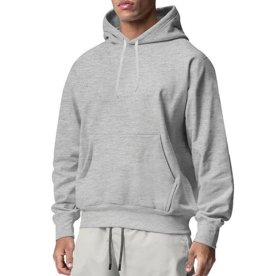 Herren nan Premium-Kapuzenpullover mit Kängurutasche, innen angerautem Fleece, verstärkter Nackennaht und geripptem Saum EB