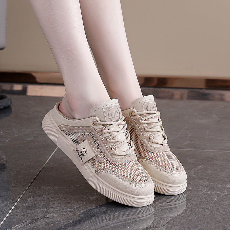 Damen Freizeitschuhe mit atmungsaktivem Netzdesign und rutschfester Sohle EB