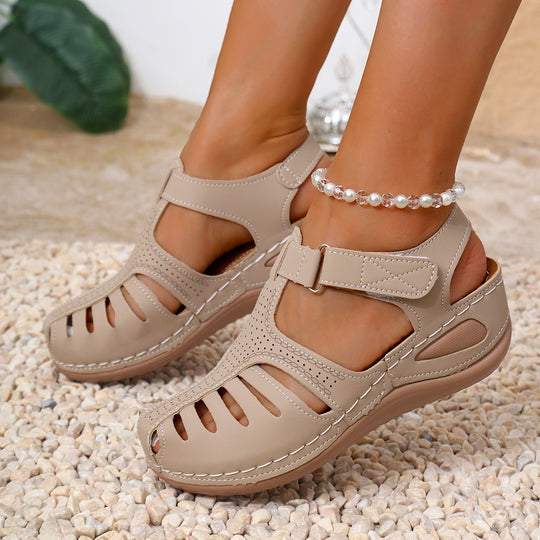 Damen Komfortable Sommer-Sandalen mit atmungsaktivem Design EB