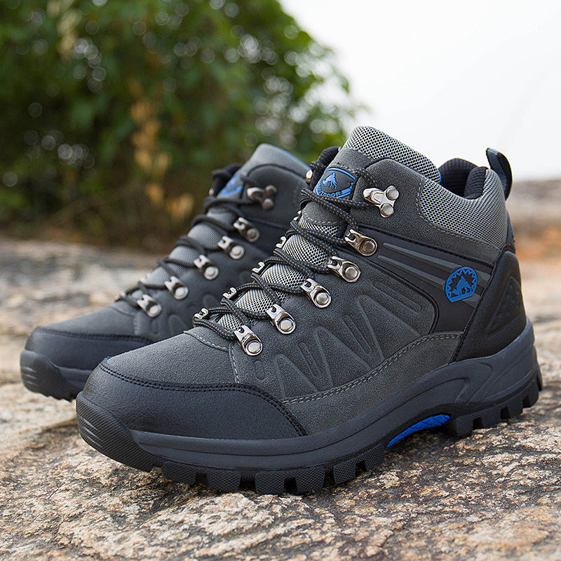 Damen robuste Wanderschuhe mit wasserdichtem Obermaterial und rutschfester Sohle EB