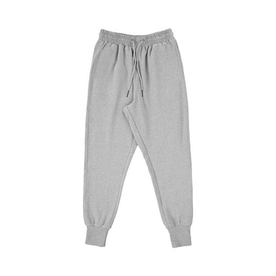 Unisex nan Jogginghose mit tiefem Schritt, elastischem Tunnelzugbund und gerippten Bündchen EB