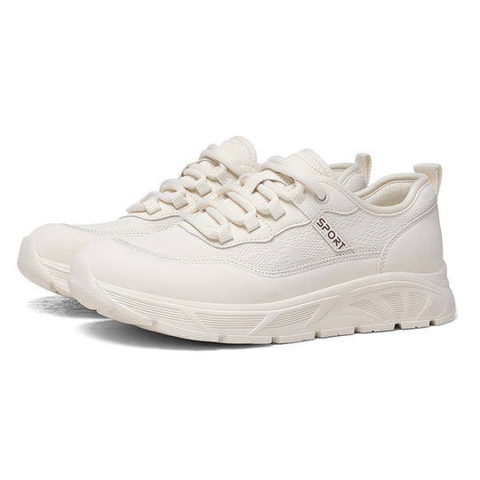 Damen Sportliche Freizeit-Sneaker mit elastischem Schnürsystem und dämpfender Sohle EB