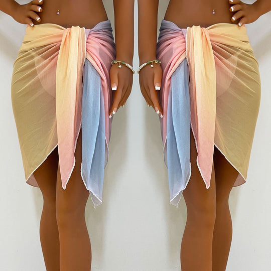 Damen luftiger Strandkimono aus leichtem Material EB