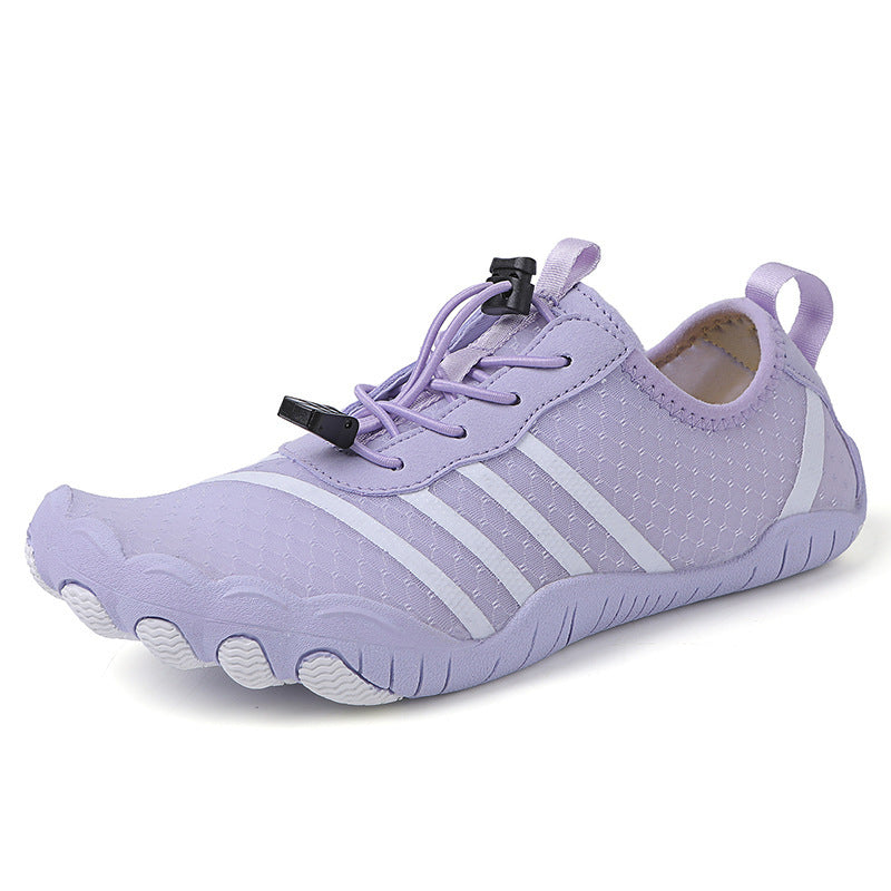 Damen Atmungsaktive Aquaschuhe mit rutschfester Sohle und flexiblem Design EB