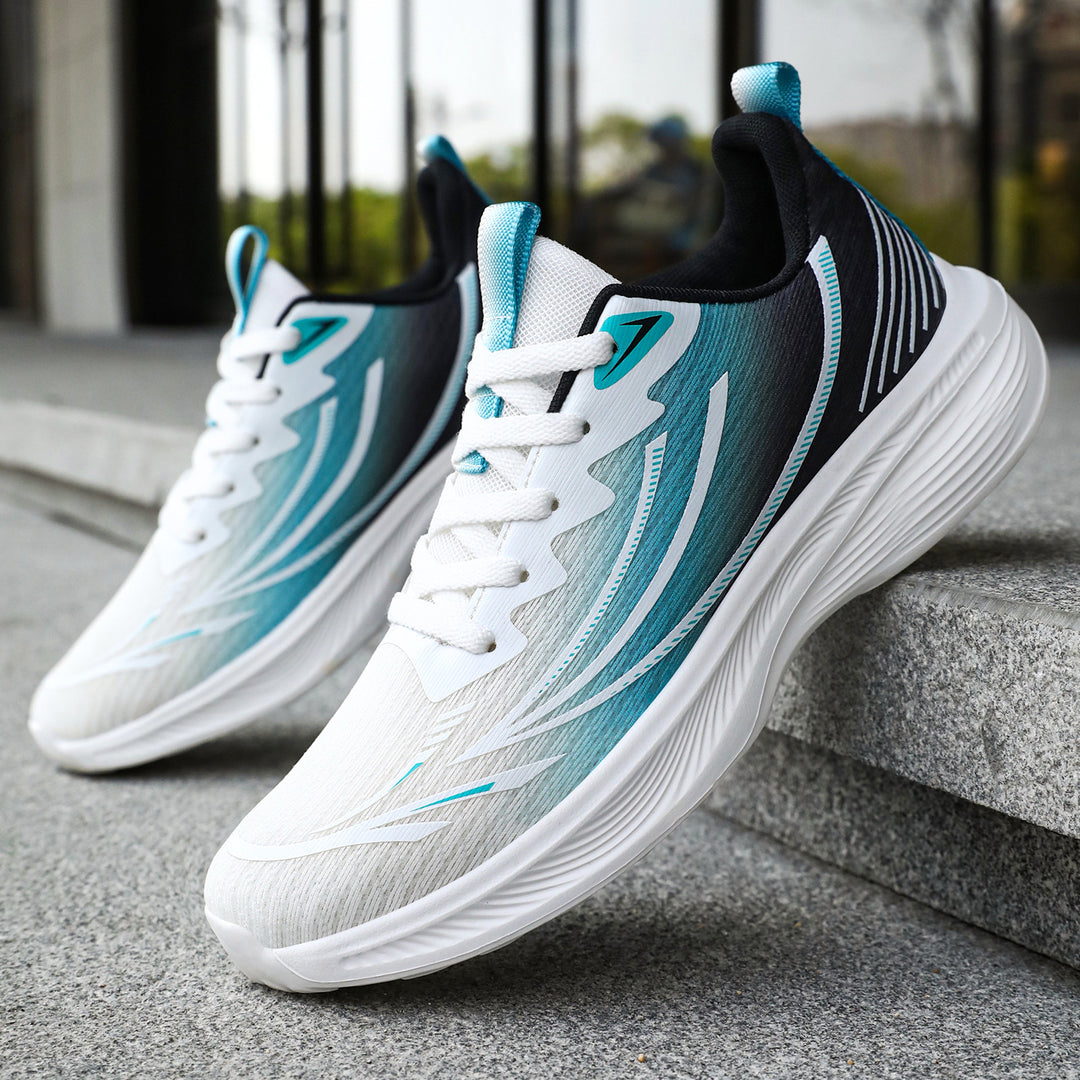 Damen Leichte und atmungsaktive Sport-Sneaker mit rutschfester Sohle EB
