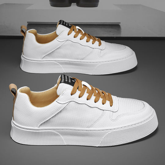 Damen modische Sneakers mit strukturiertem Obermaterial und dämpfender Sohle EB